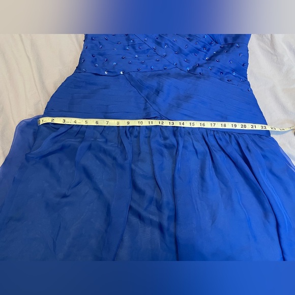 Blue Occasion Dress (Size 16) - Picture 4 of 6